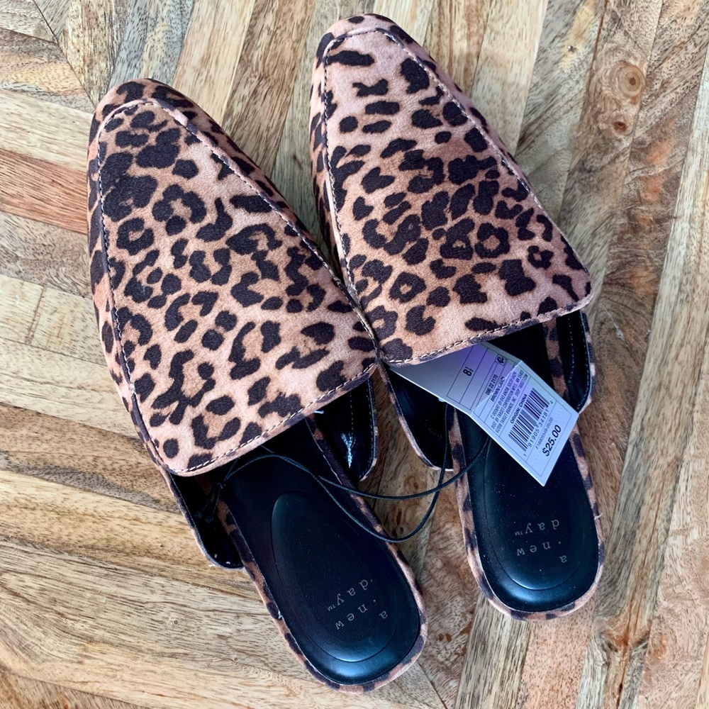 A New Day Cheetah Print Loafers